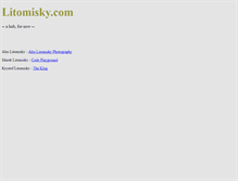 Tablet Screenshot of litomisky.com
